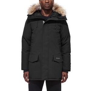 Canada Goose Men’s Langford Parka, Coyote fur trim